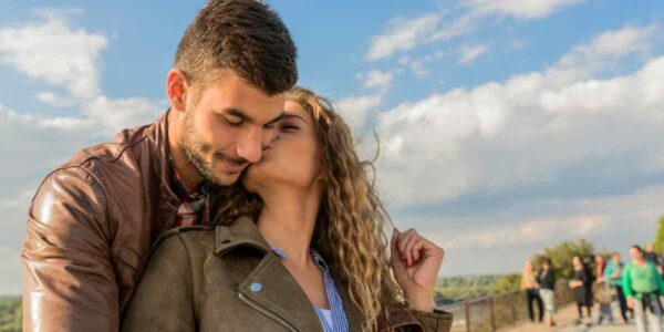 subtle signs she's in love with you